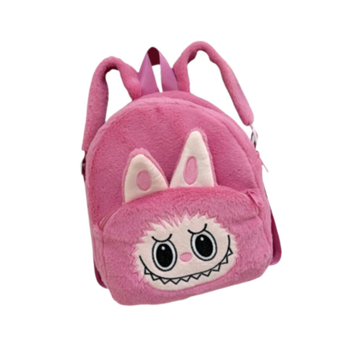 Kids Backpack Adorable with Zipper Closure Novelty Adjustable Shoulder Strap Rose Pink