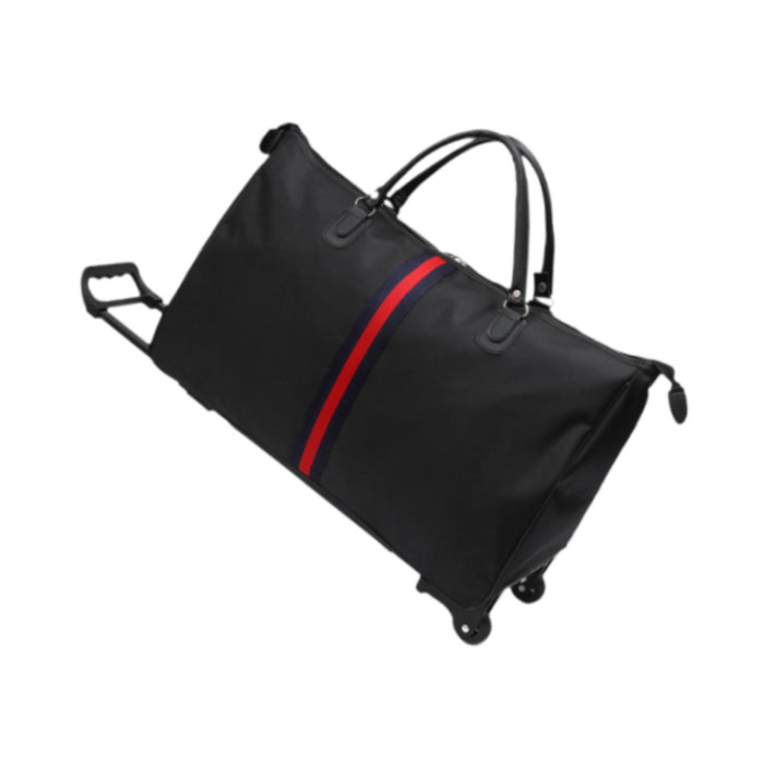 Rolling Duffel Bag Travel Bag for Camping Air or Car Travels Overnight Stays 50 cmx22 cmx35 cm