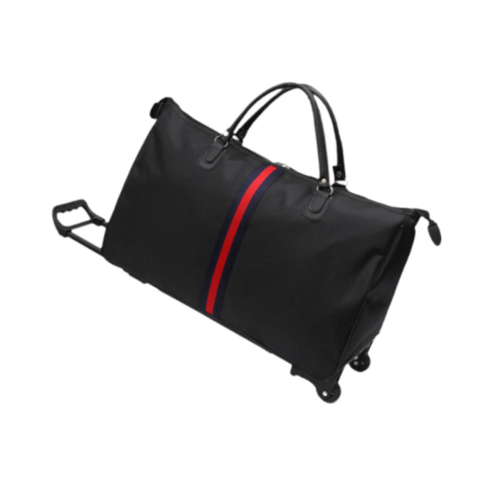 Rolling Duffel Bag Travel Bag for Camping Air or Car Travels Overnight Stays 50 cmx22 cmx35 cm