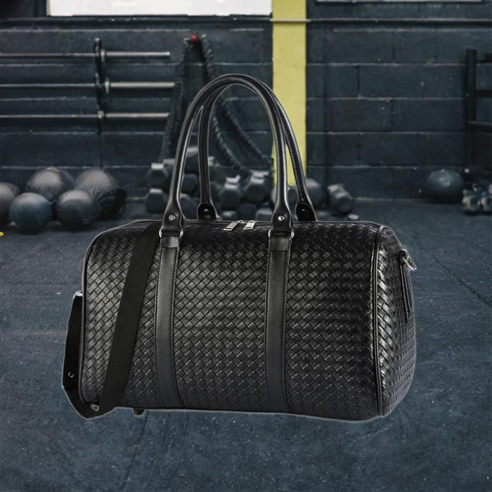 Duffle Bag Tote Removable Adjustable Strap Gym Bag for Trips Fitness Holiday 42 cmx20 cmx23 cm