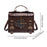 Steampunk Crossbody Bag Adjustable Strap Large Capacity Handbag Shoulder Bag