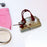 Womens Leather Crossbody Bag Stylish Casual Top Handle Bag for Travel Street