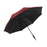 Rain Umbrella Large Lightweight Auto Open Umbrella for Traveling Beach Women Red