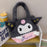 Women Tote Bag Fashionable Cute Stylish Travel Bag for Birthday Party Summer Kuromi