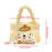 Women Tote Bag Fashionable Cute Stylish Travel Bag for Birthday Party Summer Pom Pom Purin