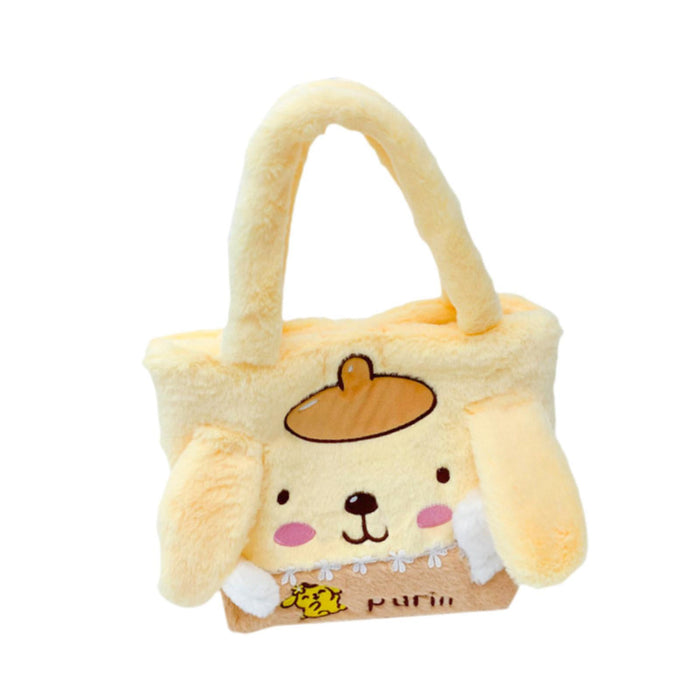 Women Tote Bag Fashionable Cute Stylish Travel Bag for Birthday Party Summer Pom Pom Purin