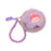 Cartoon Plush Purse with Lanyard Keychain for Dating Party Supplies Vacation Purple