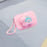 Cartoon Plush Purse Pendant Keychain for Gifts Party Favors Supplies Holiday Pink