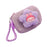 Cartoon Plush Purse Pendant Keychain for Gifts Party Favors Supplies Holiday Purple