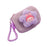 Cartoon Plush Purse Pendant Keychain for Gifts Party Favors Supplies Holiday Purple