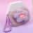 Cartoon Plush Purse Pendant Keychain for Gifts Party Favors Supplies Holiday Purple