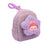 Cartoon Plush Purse Lightweight Girls Wallet for Dating Gifts Party Supplies Purple