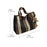 Women Tote Bag Large Capacity Pouch Crossbody Bag for Party Leisure Shopping Black