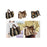 Women Tote Bag Large Capacity Pouch Crossbody Bag for Party Leisure Shopping Black