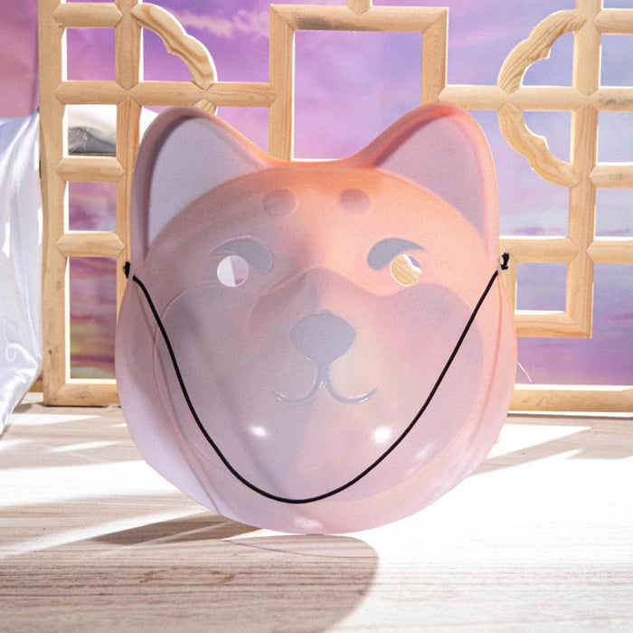 Shiba Inu Mask Cosplay Adults Face Mask for Festival Role Playing Night Club