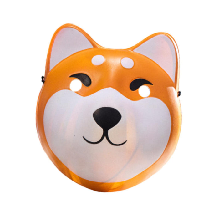 Shiba Inu Mask Cosplay Adults Face Mask for Festival Role Playing Night Club