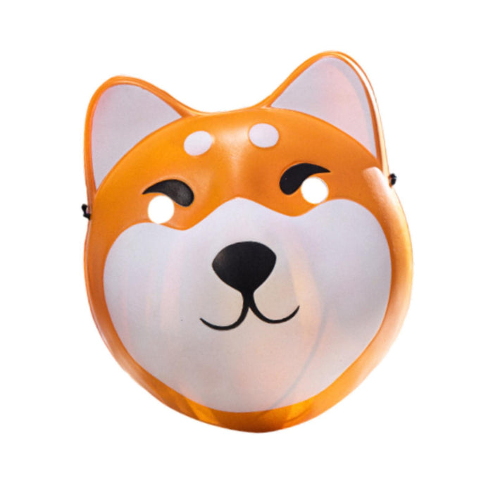 Shiba Inu Mask Cosplay Adults Face Mask for Festival Role Playing Night Club