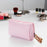 Travel Makeup Bag Lightweight Cosmetic Organizer for Vanity Commuting Travel Pink