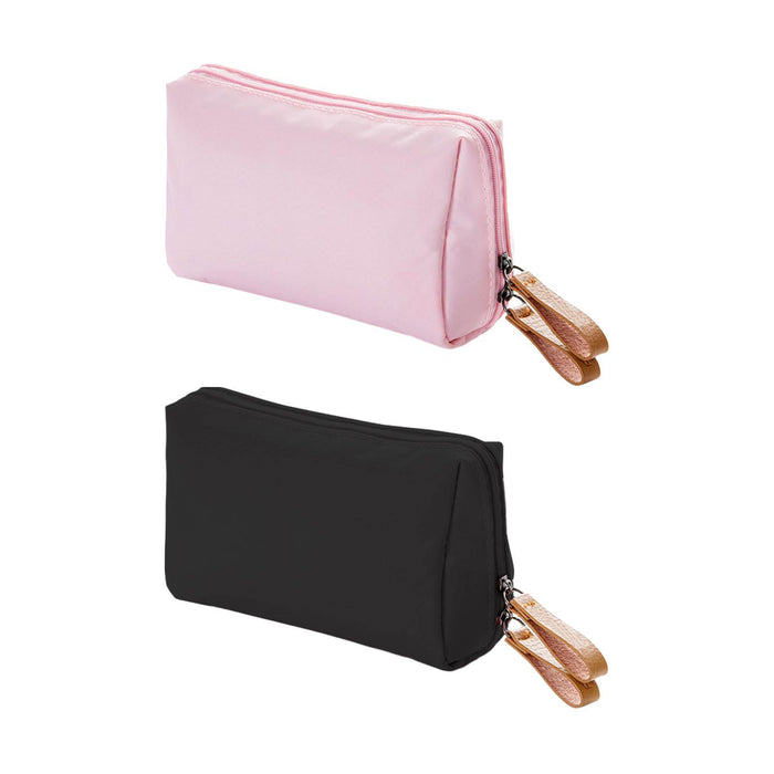 Travel Makeup Bag Lightweight Cosmetic Organizer for Vanity Commuting Travel Pink