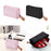 Travel Makeup Bag Lightweight Cosmetic Organizer for Vanity Commuting Travel Pink