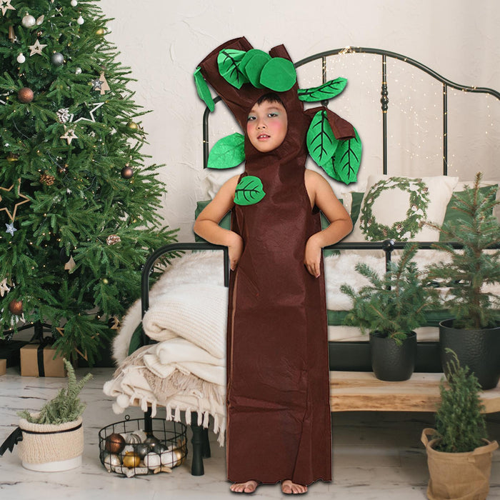 Tree Costume for Kids Clothes Fashion Show Outfit for Role Play Themed Party 123 cmx74 cm