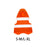 Traffic Cone Costume Festival Kids Halloween Costume for Children Girls Boys S to M