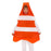 Traffic Cone Costume Festival Kids Halloween Costume for Children Girls Boys S to M