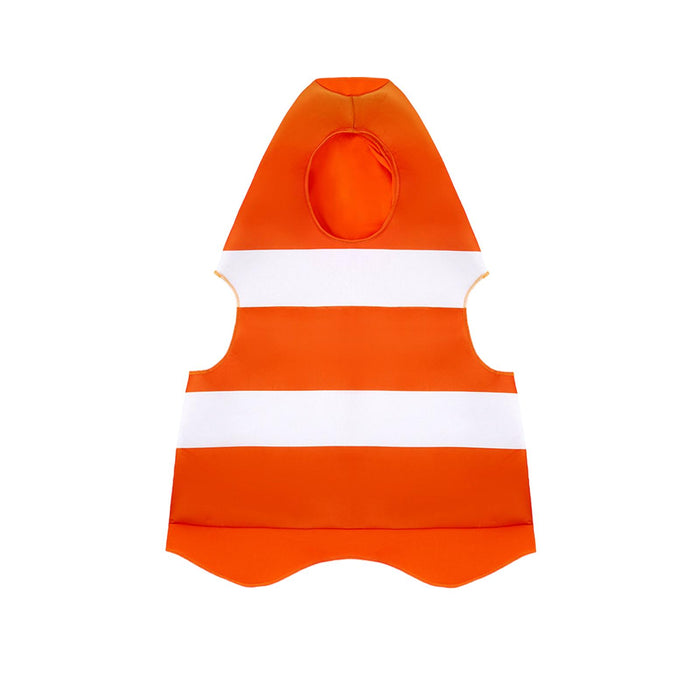 Traffic Cone Costume Festival Kids Halloween Costume for Children Girls Boys S to M