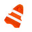 Traffic Cone Costume Festival Kids Halloween Costume for Children Girls Boys S to M