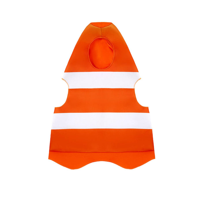 Traffic Cone Costume Festival Kids Halloween Costume for Children Girls Boys S to M