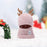 Winter Hat Headwear Neck Scarf Funny Knitted Hat for Women Men Birthday Gift Pink