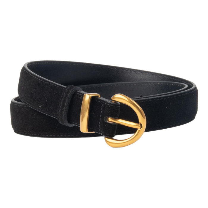 Women Waist Belt Trendy Casual Lady Adjustable Belt for Jeans Dress Trousers Black