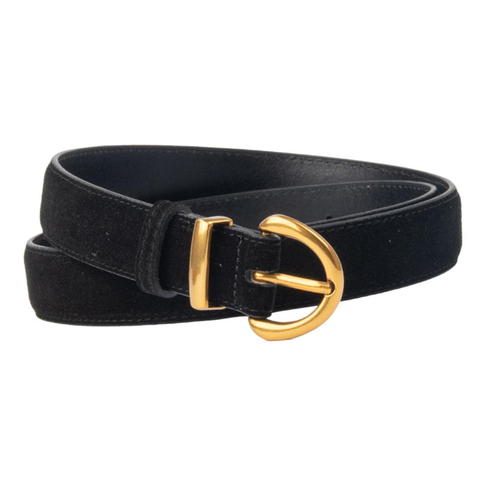 Women Waist Belt Trendy Casual Lady Adjustable Belt for Jeans Dress Trousers Black