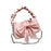 Womens Bow Tie Handbag Simple Fashion Crossbody Bag for Travel Summer Street