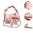 Womens Bow Tie Handbag Simple Fashion Crossbody Bag for Travel Summer Street