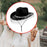 Women Cowboy Hat Casual Adults with Adjustable Chin Strap Sun Protection Hat Black