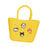 Beach Hole Bag Waterproof Travel Bag Handbag Summer Portable Shopping Basket Yellow