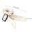 Women Wool Overcoat Waist Belt Wide Waist Belt for Jacket Commuting Sweaters Beige White