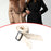 Women Wool Overcoat Waist Belt Wide Waist Belt for Jacket Commuting Sweaters Beige White