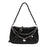 Women Shoulder Bag Elegant Pouch Underarm Bag for Outdoor Commuting Birthday Black