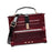 Women Piano Box Shaped Handbag Trendy Crossbody Bag for Summer Dating Travel Red