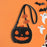 Pumpkin Crossbody Bag Cartoon Versatile Bag Purse for Shopping Casual Travel Smiling Face