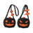 Pumpkin Crossbody Bag Cartoon Versatile Bag Purse for Shopping Casual Travel Smiling Face