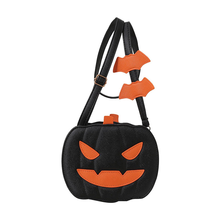 Pumpkin Crossbody Bag Cartoon Versatile Bag Purse for Shopping Casual Travel Anger