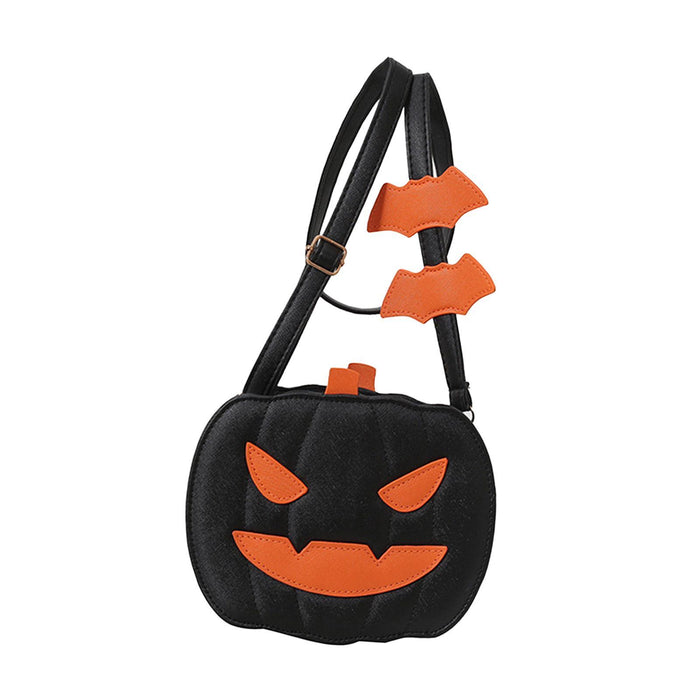 Pumpkin Crossbody Bag Cartoon Versatile Bag Purse for Shopping Casual Travel Anger