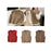 Women Knit Cardigan Vest Button Waistcoat for Commuting Indoor Office Red