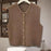 Women Knit Cardigan Vest Button Waistcoat for Commuting Indoor Office Coffee