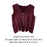 Women Sweater Vest Breathable V Neck Casual Fashion Jumpers Sleeveless Gilet Dark Purple