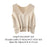 Women Sweater Vest Breathable V Neck Casual Fashion Jumpers Sleeveless Gilet Apricot