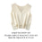 Women Sweater Vest Breathable V Neck Casual Fashion Jumpers Sleeveless Gilet White